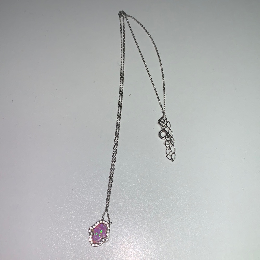 Silver necklace
